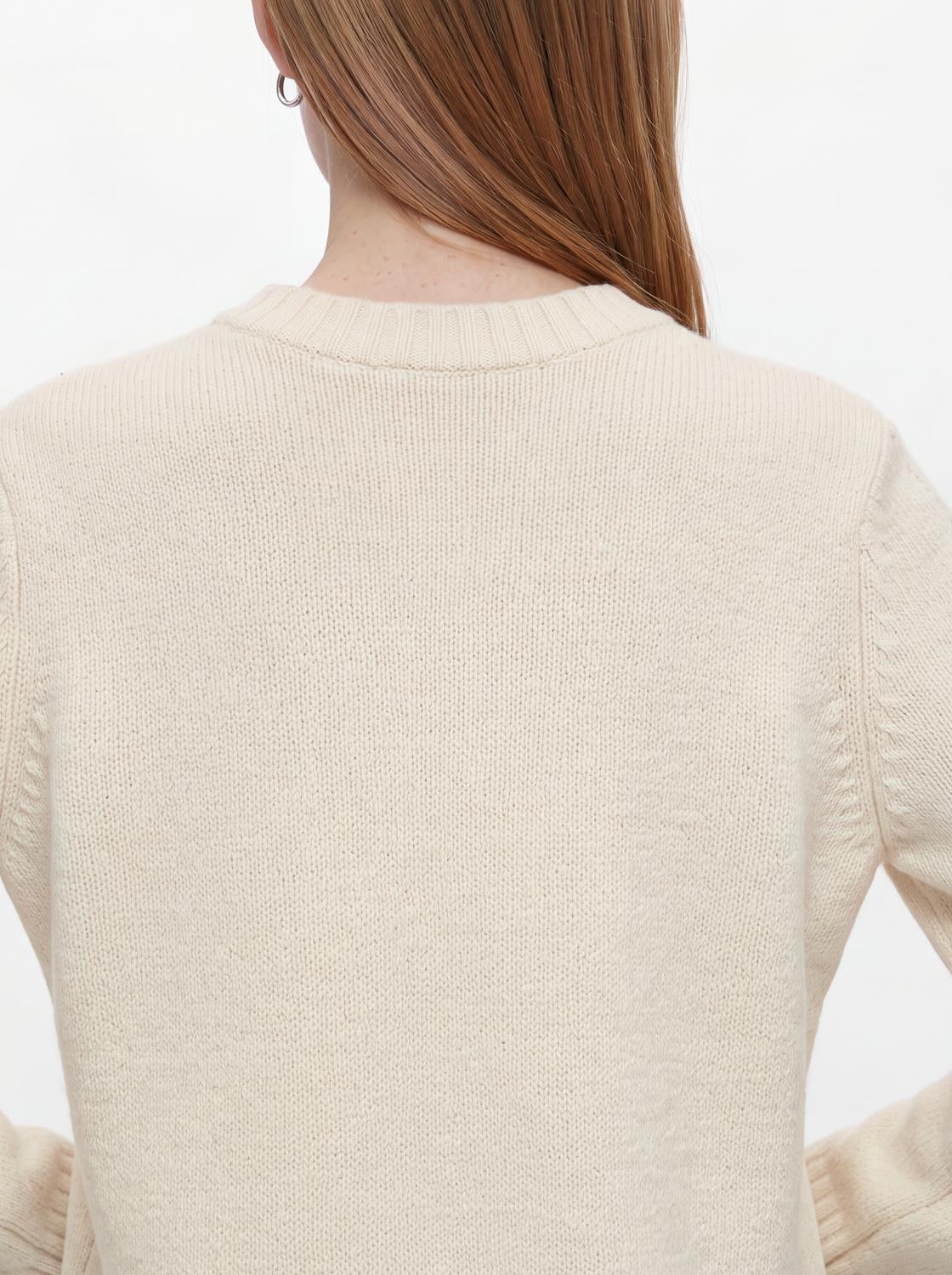 OBJMALI Pullover - Birch - VERO MODA & VILA Bergvik